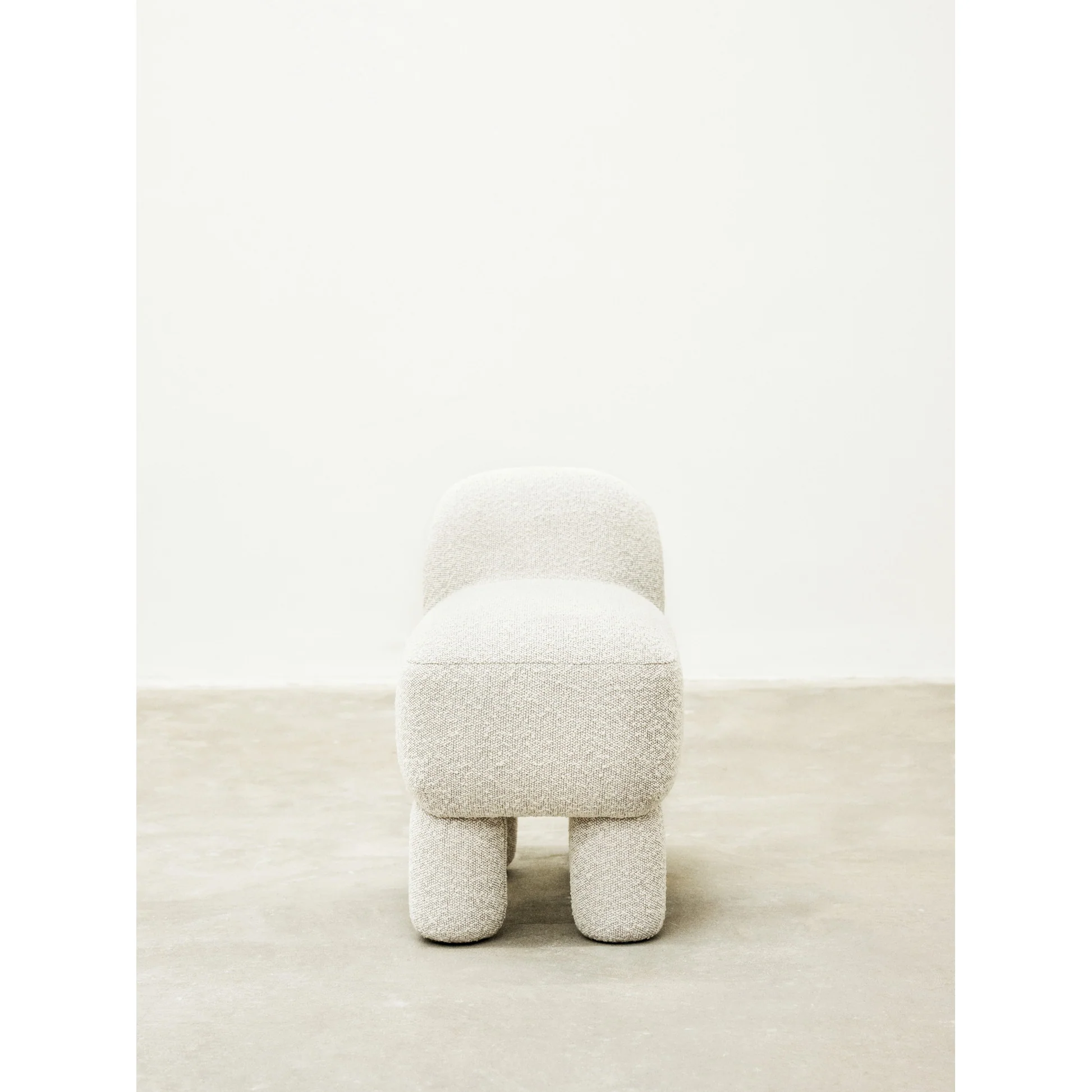 Lulu Pouf - Cream - Image 2