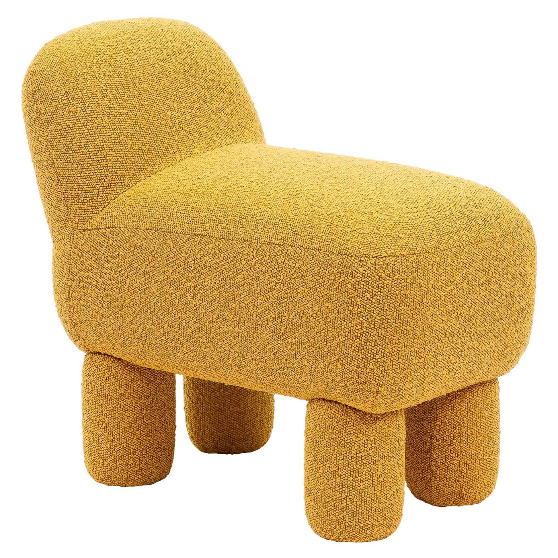 Lulu Pouf - Yellow