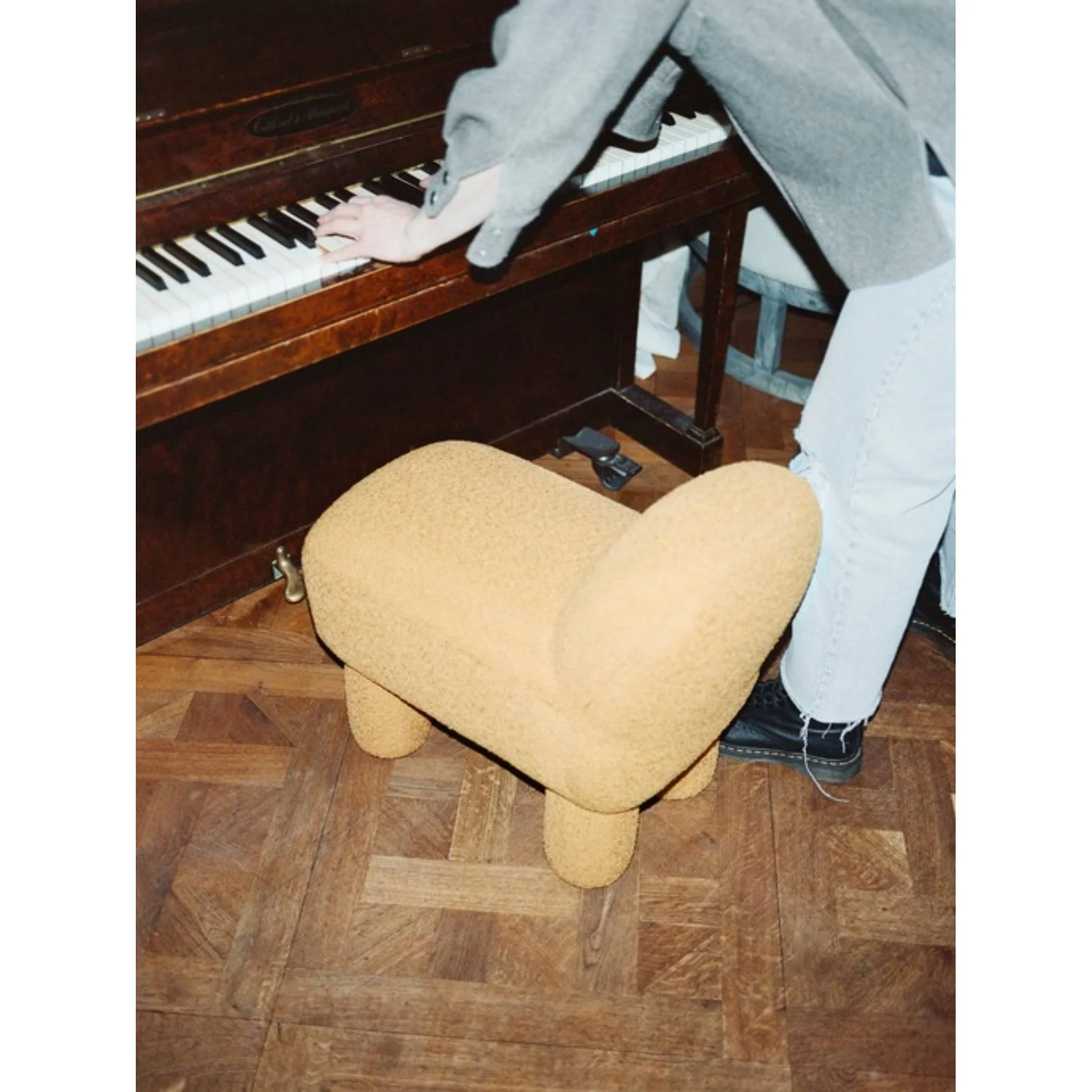 Lulu Pouf - Yellow - Image 12