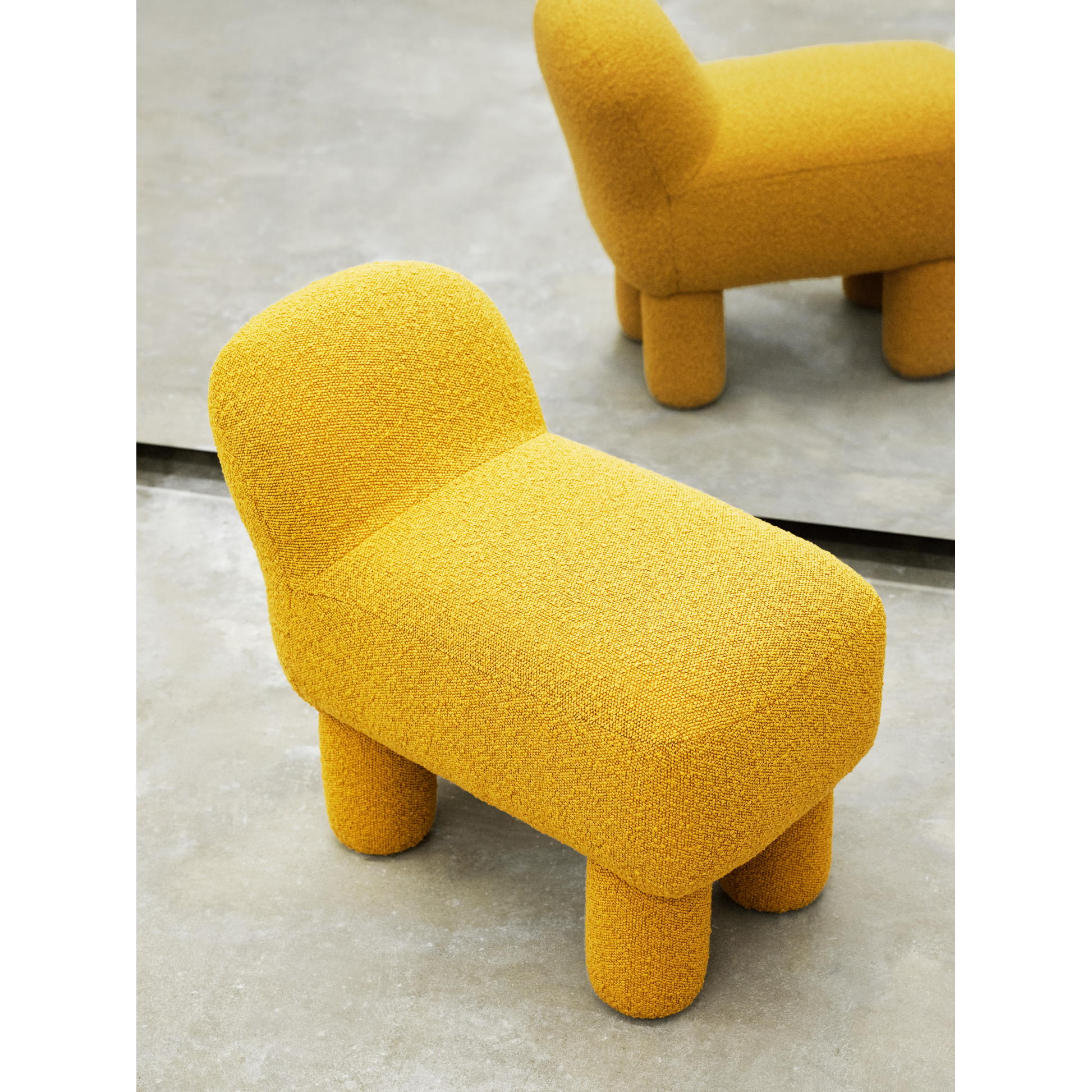Lulu Pouf - Yellow - Image 3