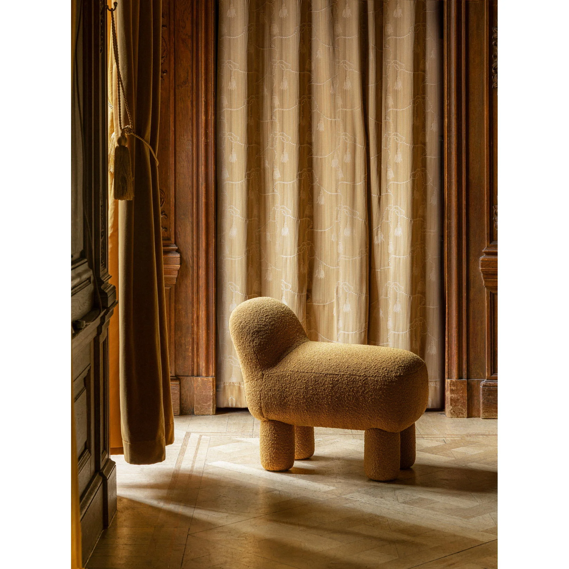 Lulu Pouf - Yellow - Image 4