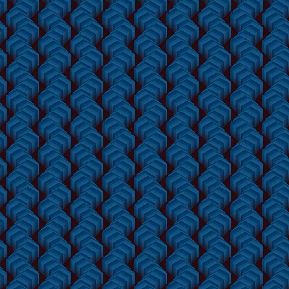 Lussas Wallpaper East - Dark Blue, Black