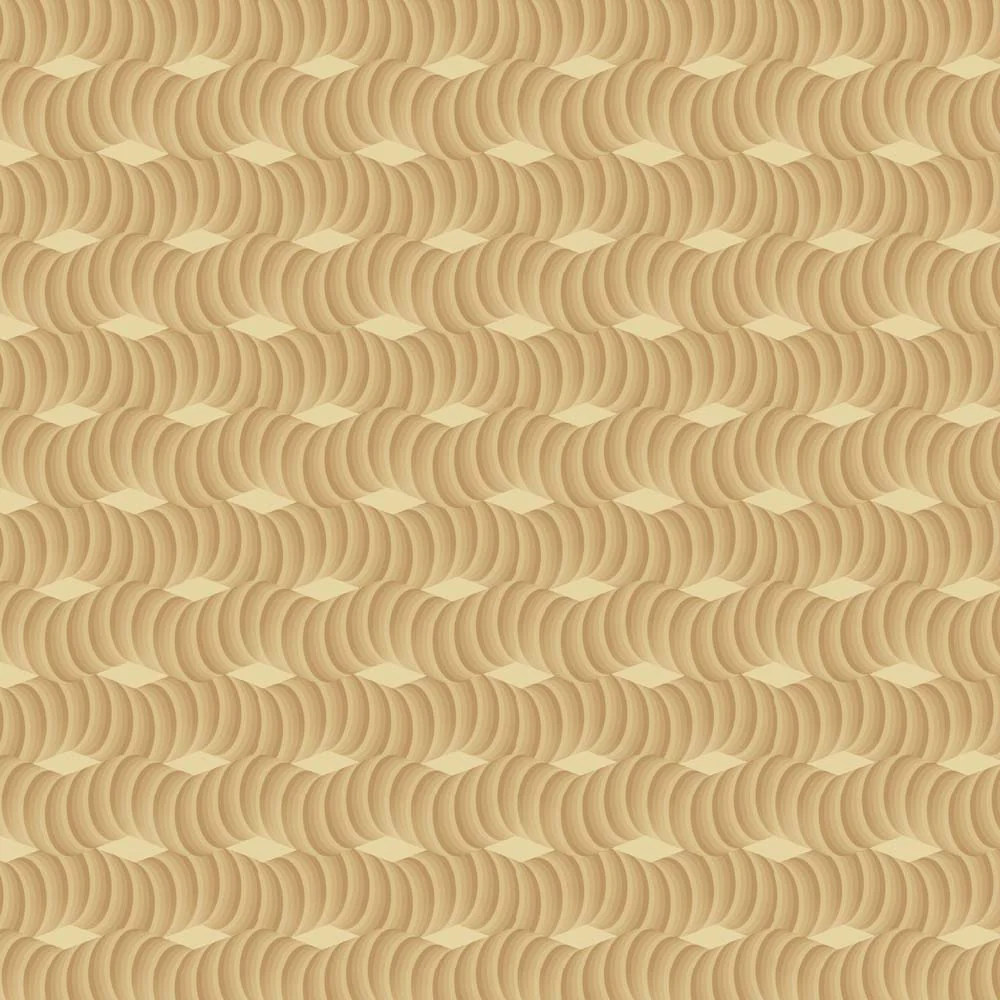 Lussas Wallpaper West - Sand, Yellow