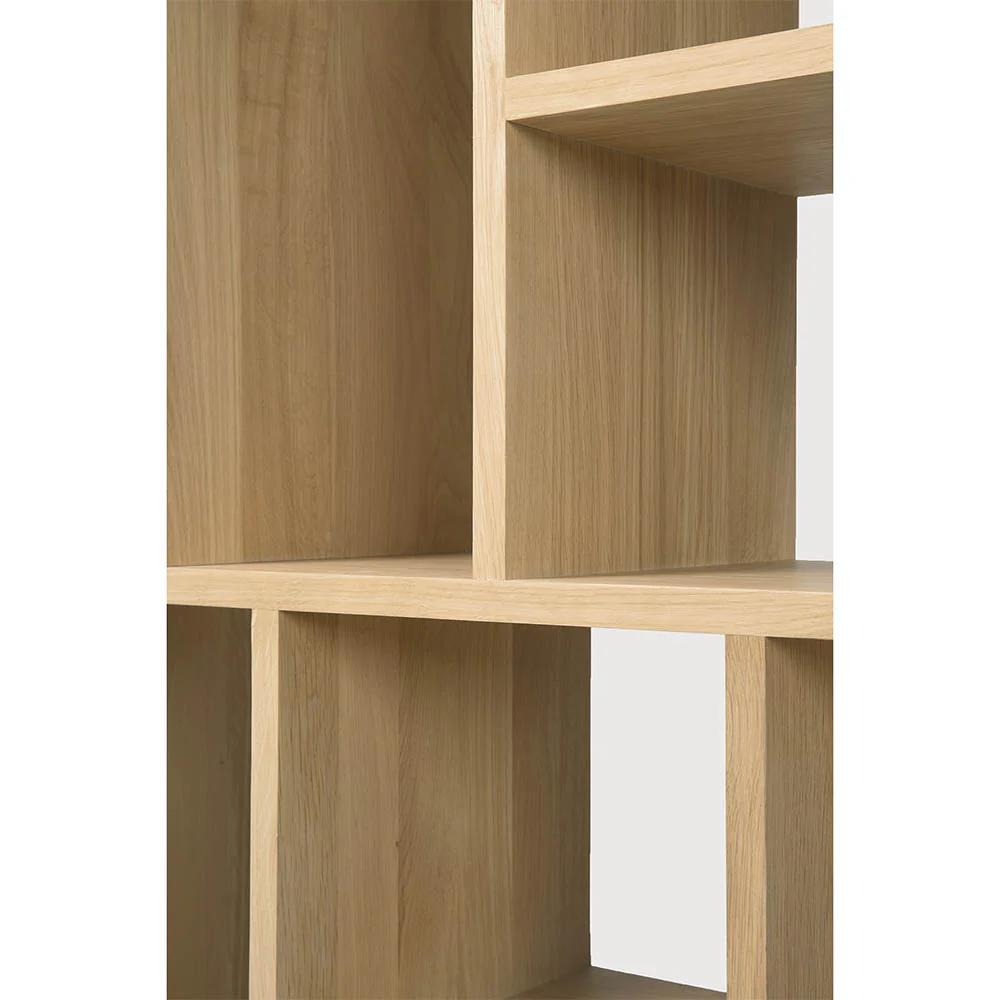 M Rack Bookcase - Oak - Image 4