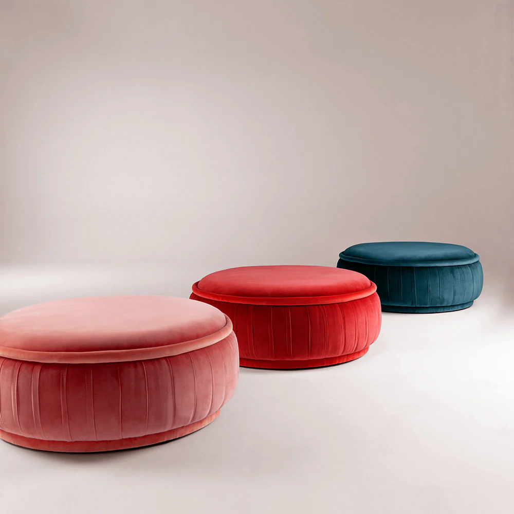 Malibu Pouf - Velvet - Image 4