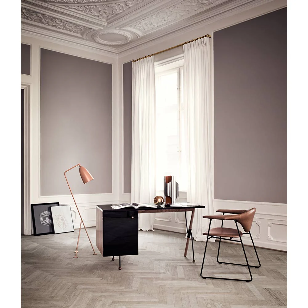 Masculo Fully Upholstered Dining Chair - Sledge Base - Image 3