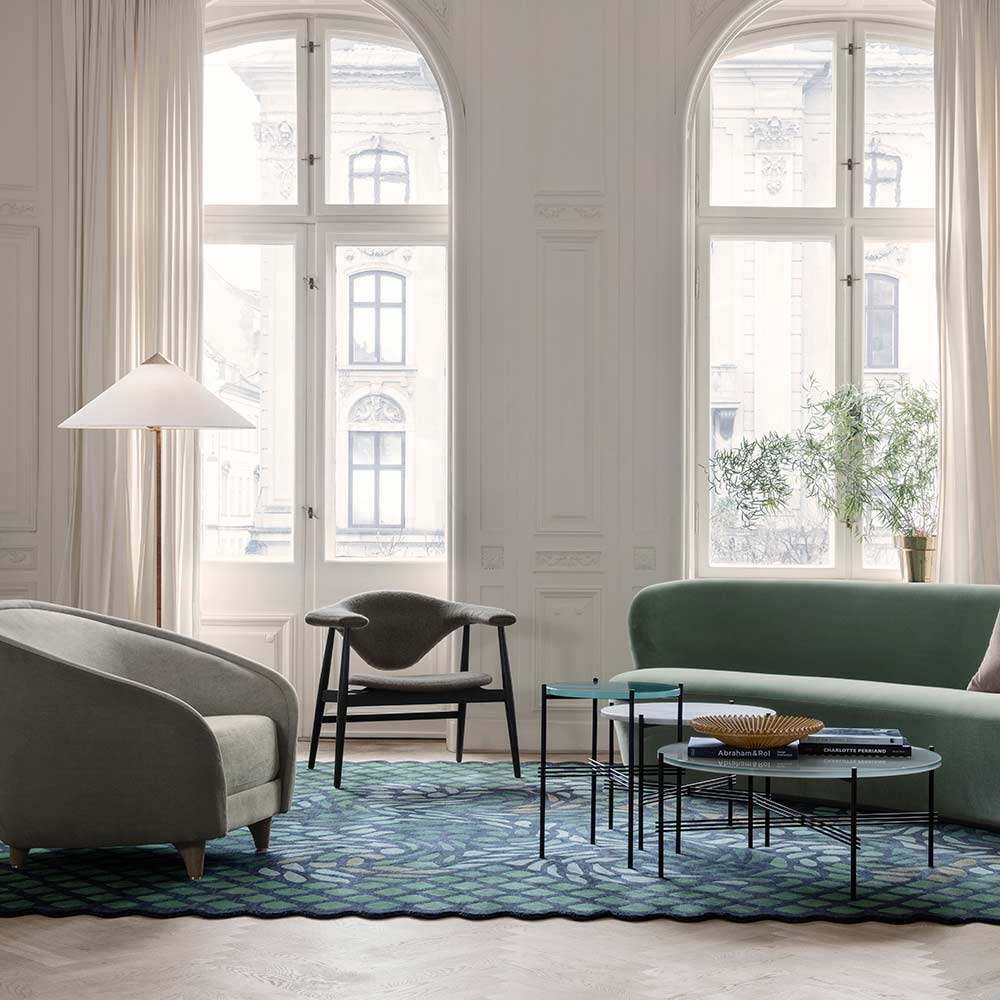 Masculo Fully Upholstered Dining Chair - Wood Base - Image 3