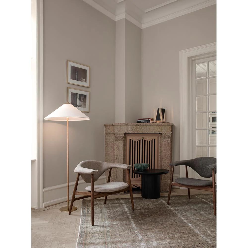 Masculo Fully Upholstered Dining Chair - Wood Base - Image 4