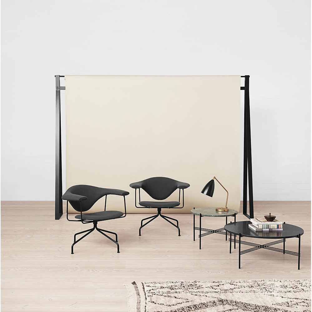 Masculo Fully Upholstered Meeting Chair - Swivel Base - Image 8