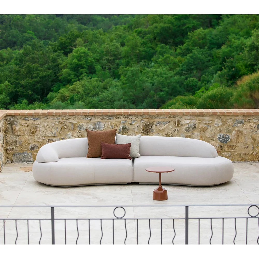 Mellow Outdoor Sofa - Right Module With Long Backrest, Gray - Image 8