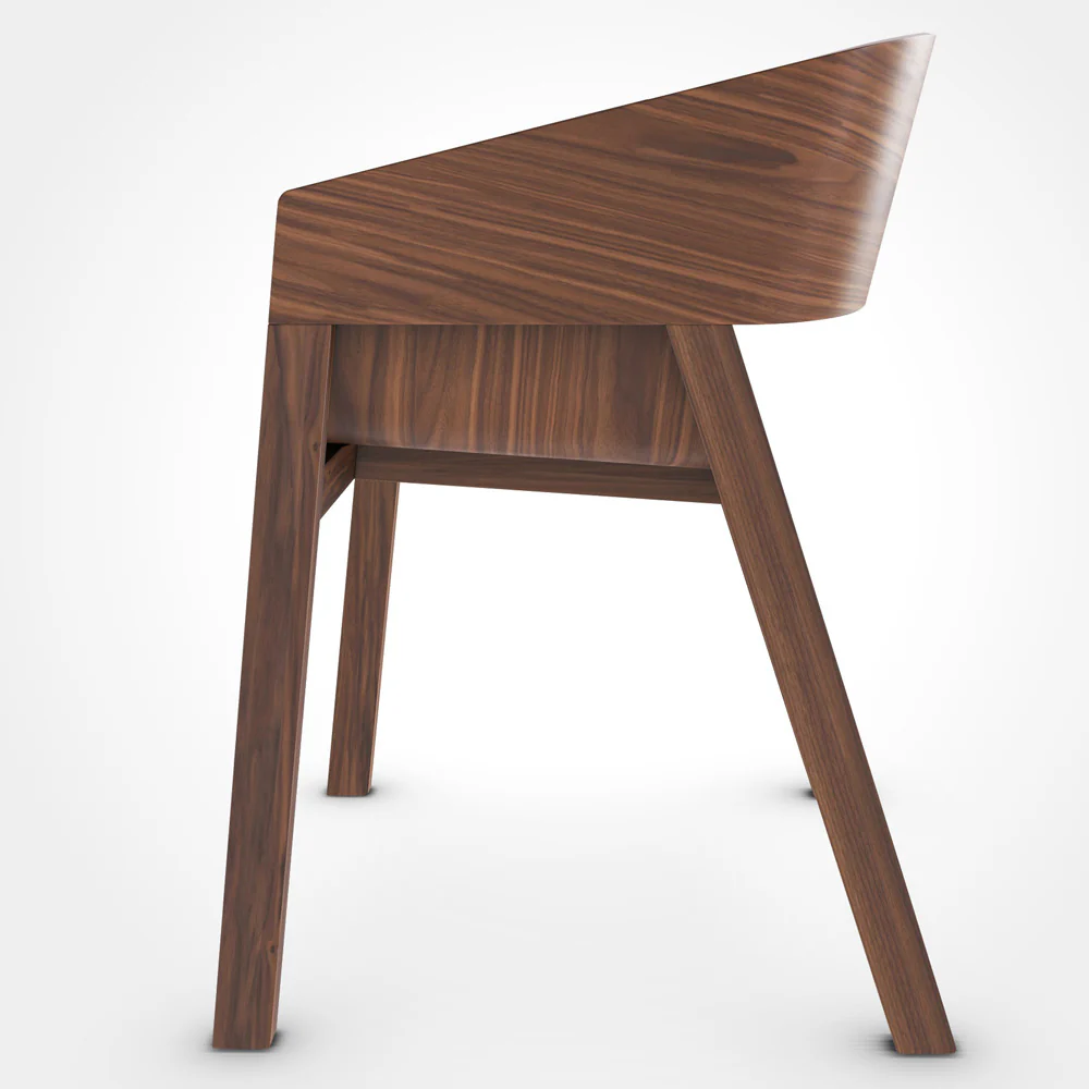 Merano Arm Chair - American Walnut - Image 2