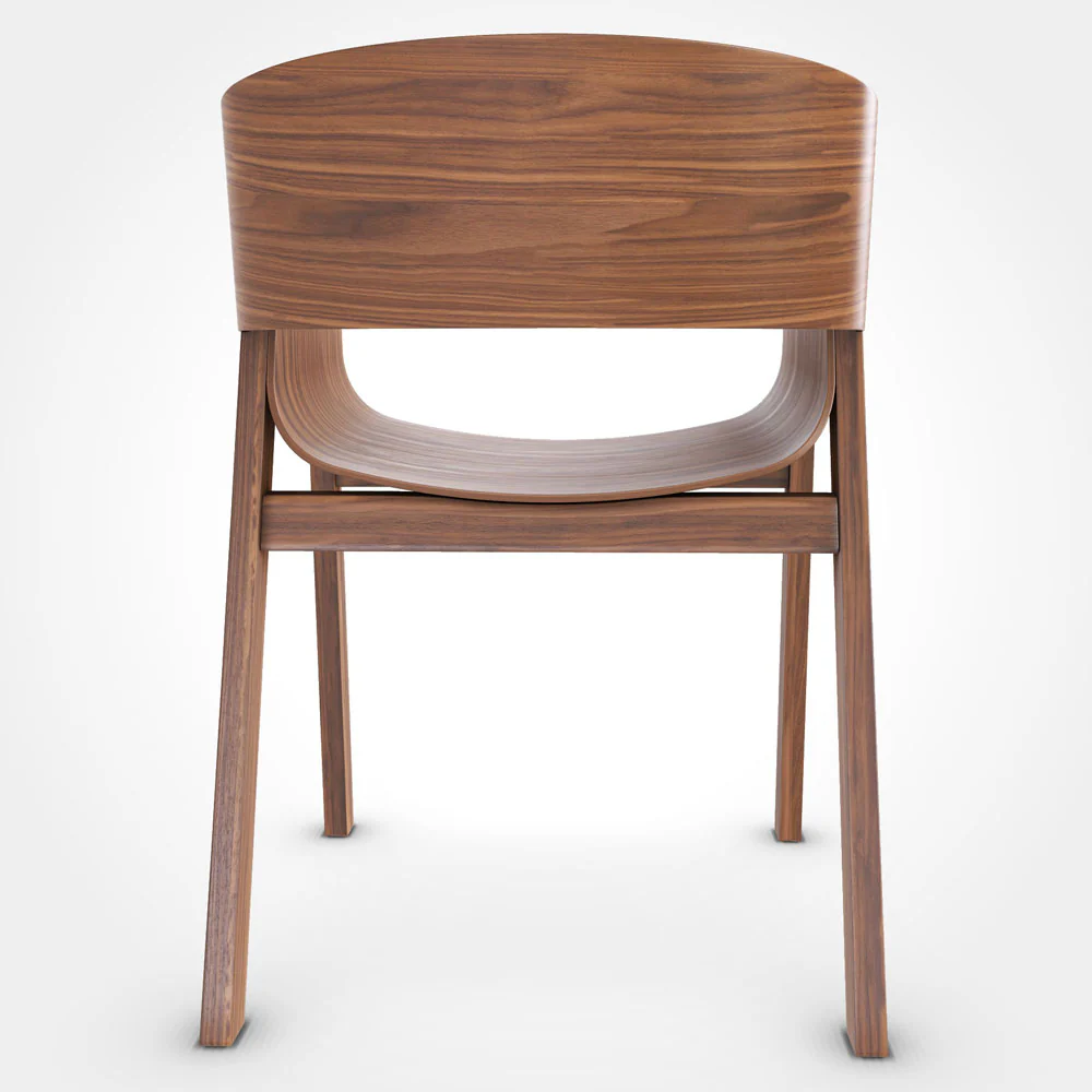 Merano Arm Chair - American Walnut - Image 3