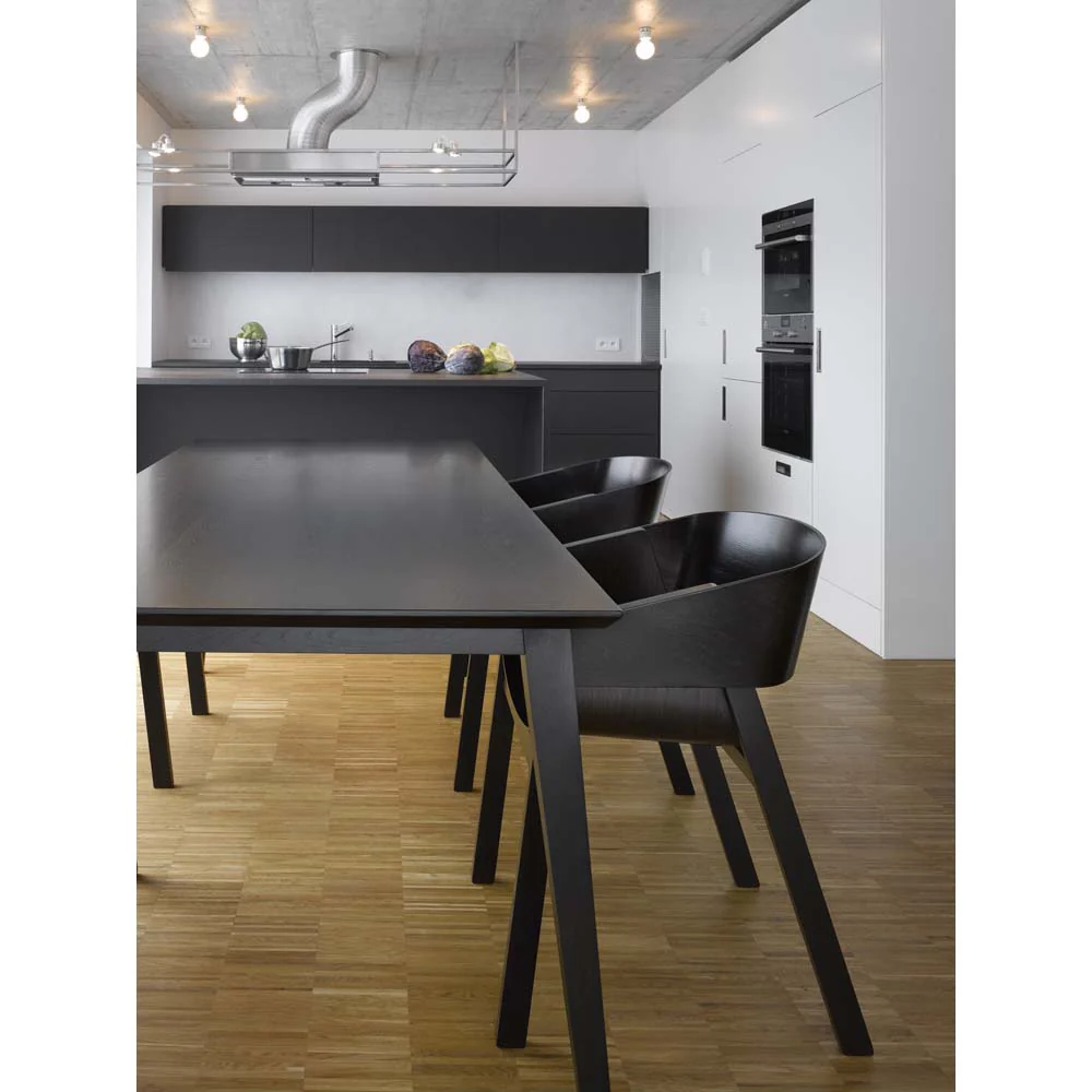 Merano Arm Chair - American Walnut - Image 7