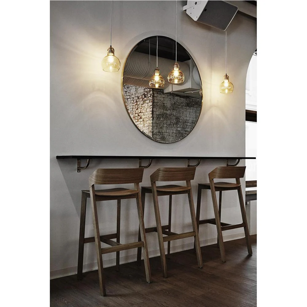 Merano Barstool - American Walnut - Image 3