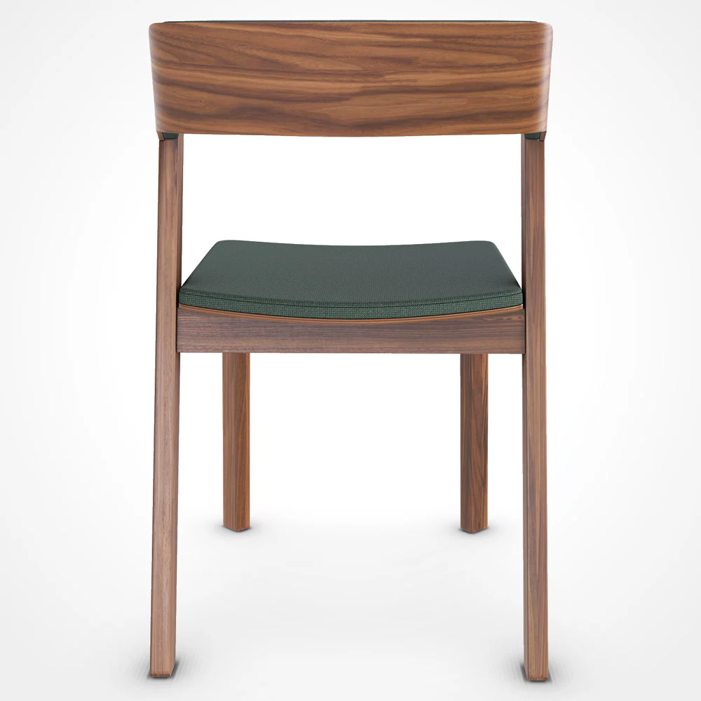 Merano Chair - Upholstered, American Walnut - Image 3