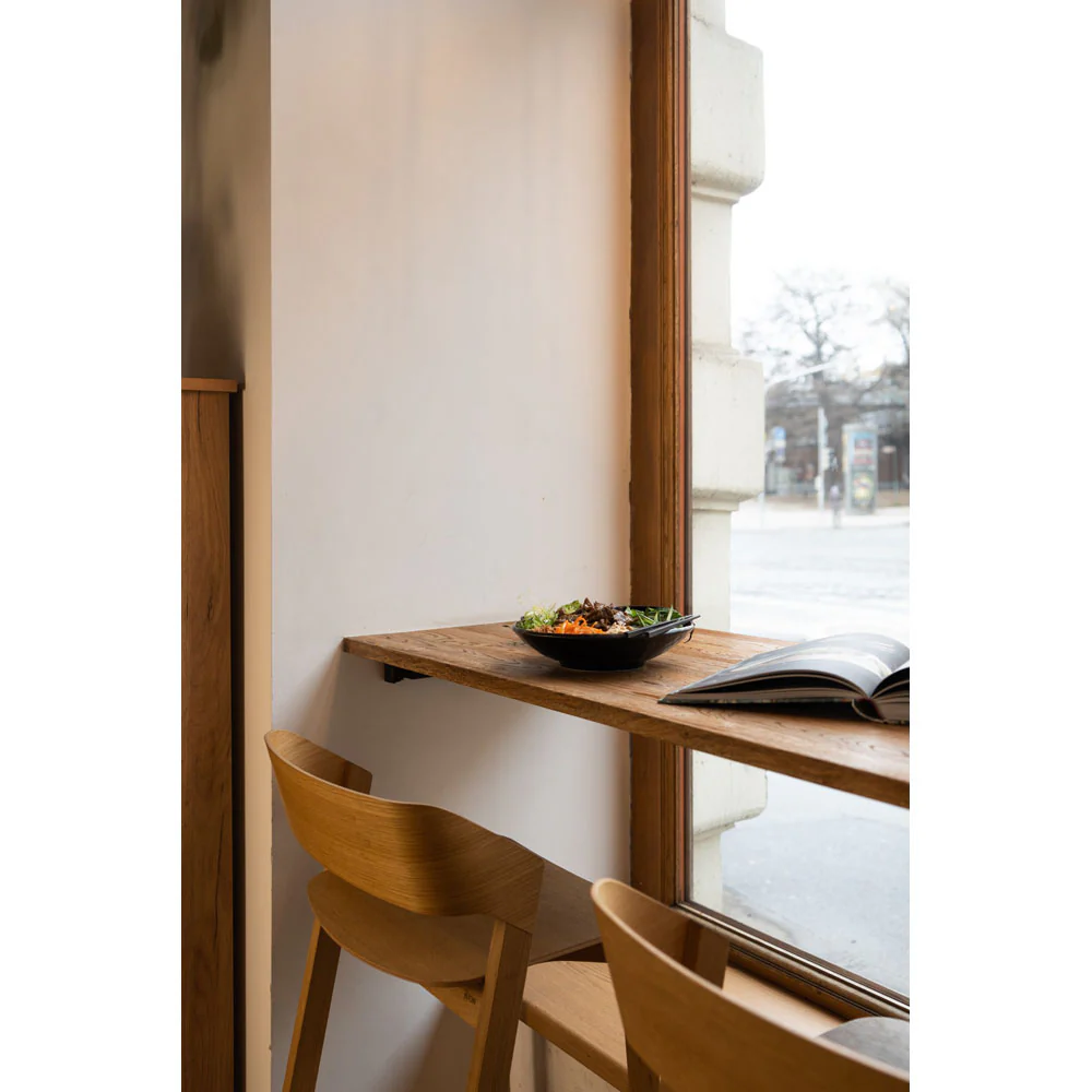 Merano Counter Stool - Wood - Image 3