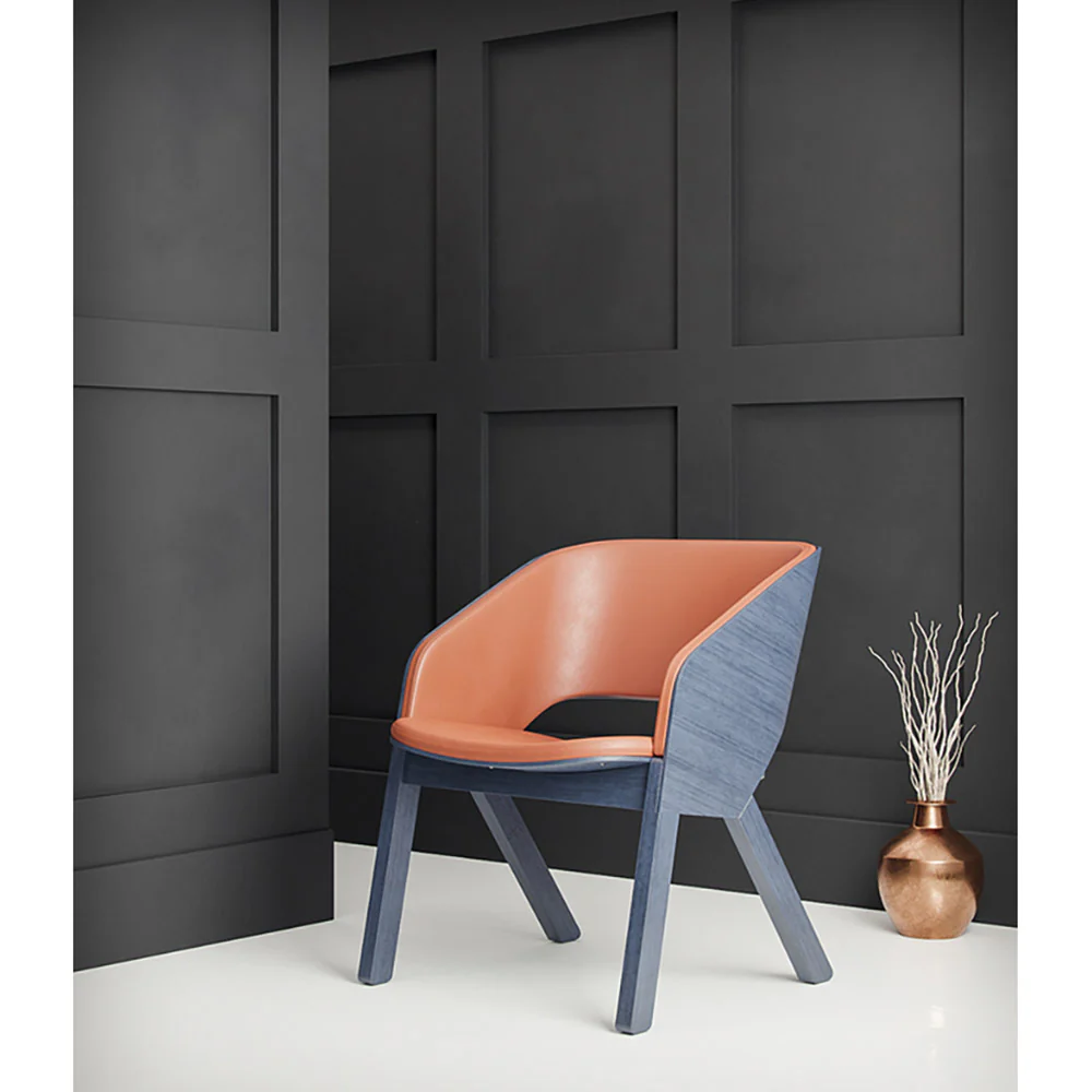 Merano Lounge Arm Chair - American Walnut - Image 7