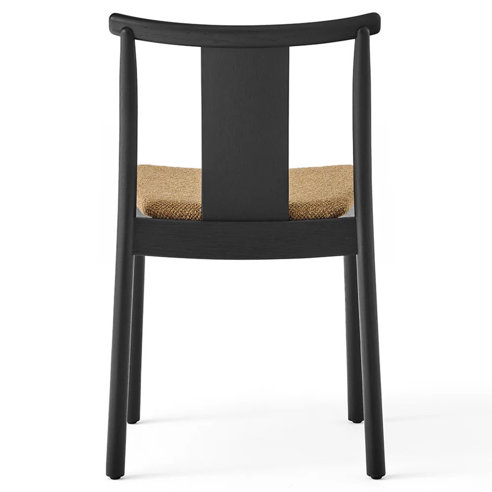 Merkur Seat Upholstered Dining Chair - Black Oak - Image 3