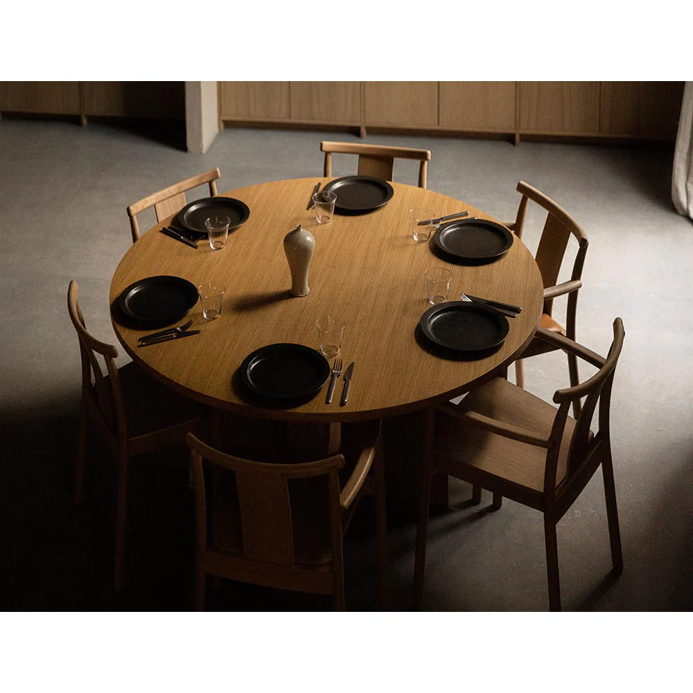 Merkur Unupholstered Dining Armchair - Natural Oak - Image 5