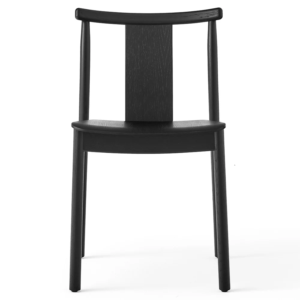 Merkur Unupholstered Dining Chair - Black Oak - Image 2