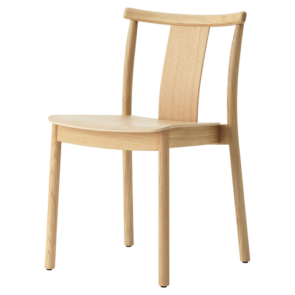 Merkur Unupholstered Dining Chair - Natural Oak