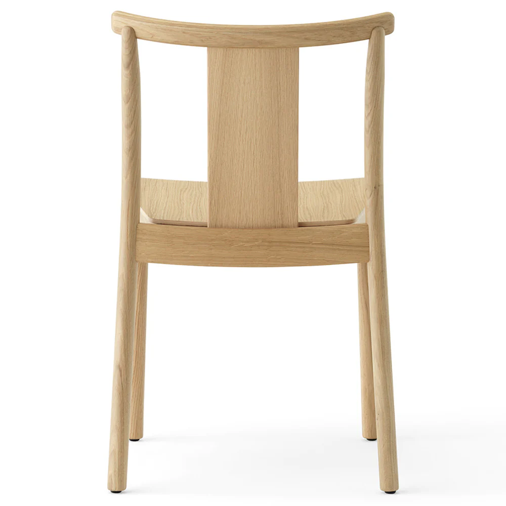Merkur Unupholstered Dining Chair - Natural Oak - Image 3