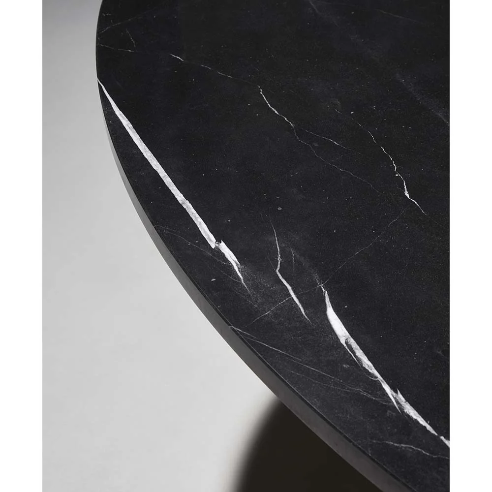Mewoma Dining Table - Black Marble Top - Image 3