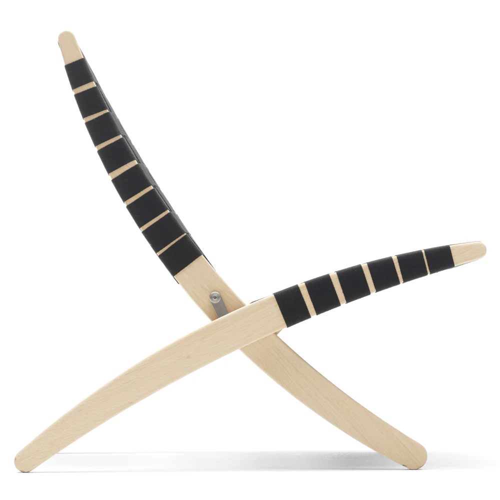 MG501 Cuba Chair - Black Cotton Webbing - Image 4