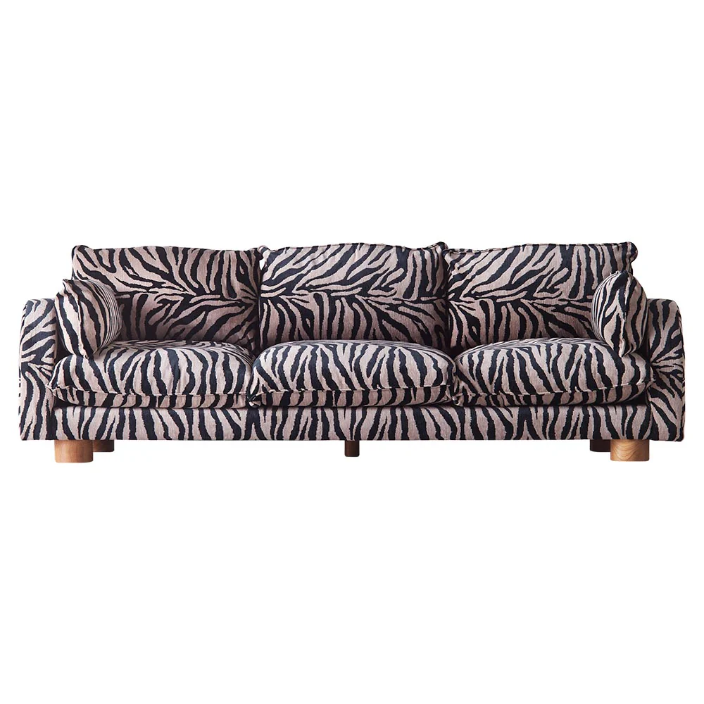 Miles Sofa - Zebra