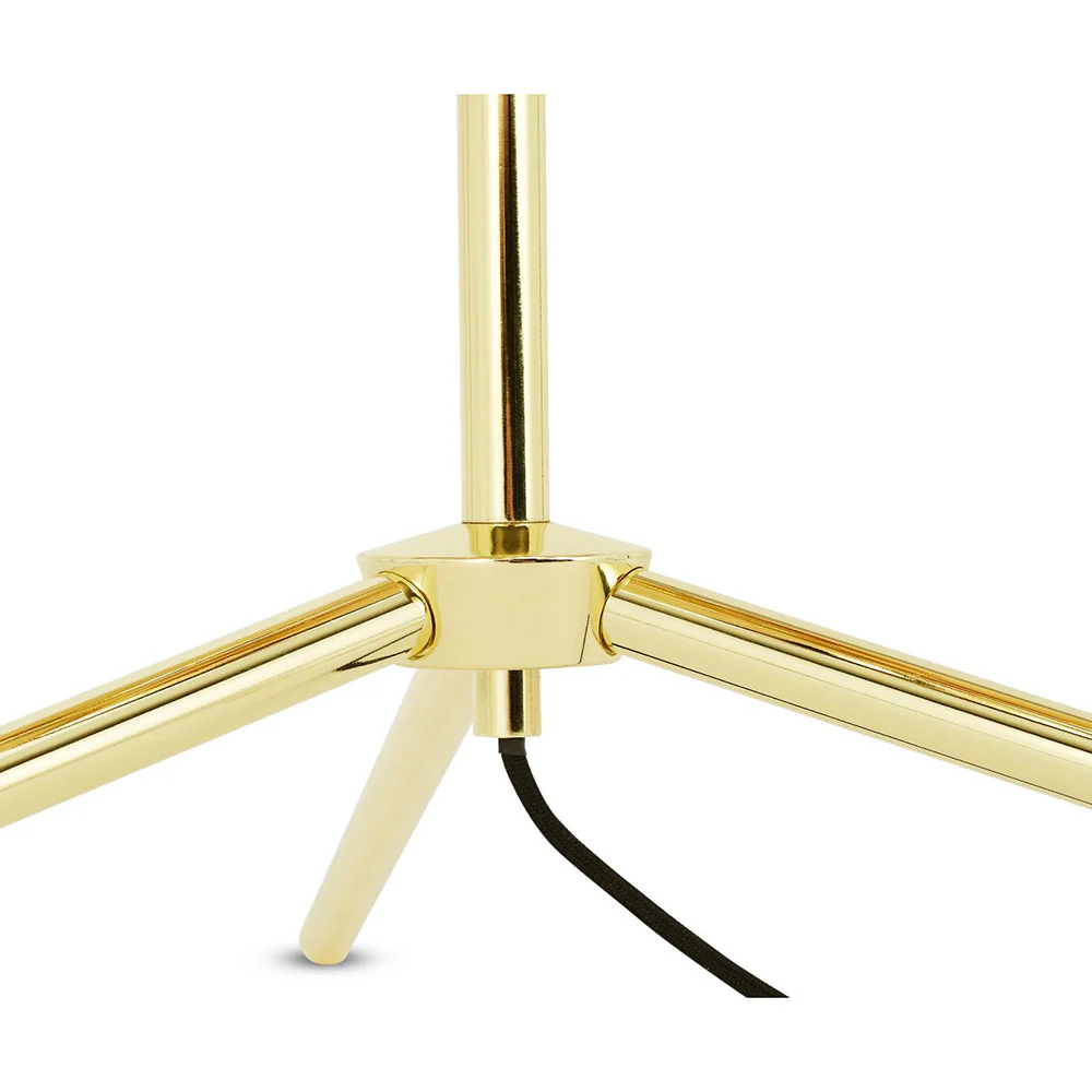 Mirror Ball Floor Chandelier - Gold - Image 3