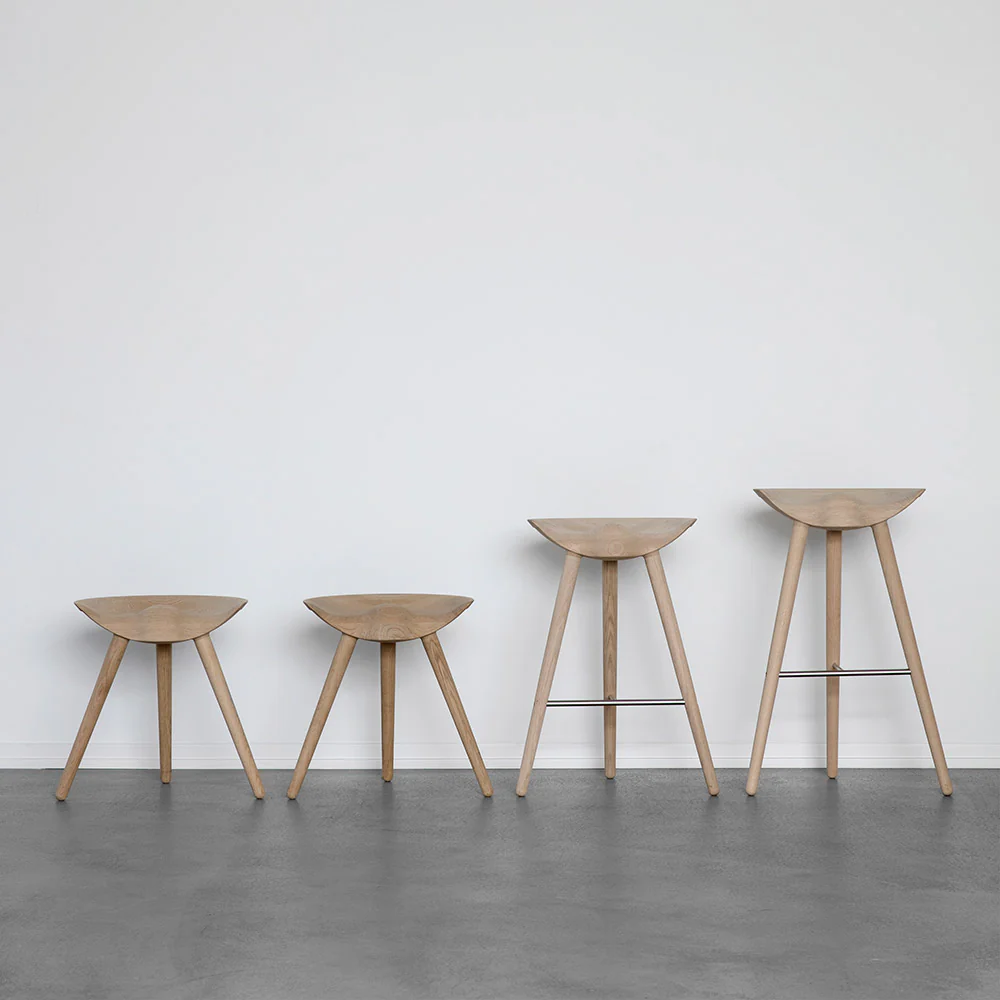 ML Bar Counter Stool - Natural Oak - Image 6