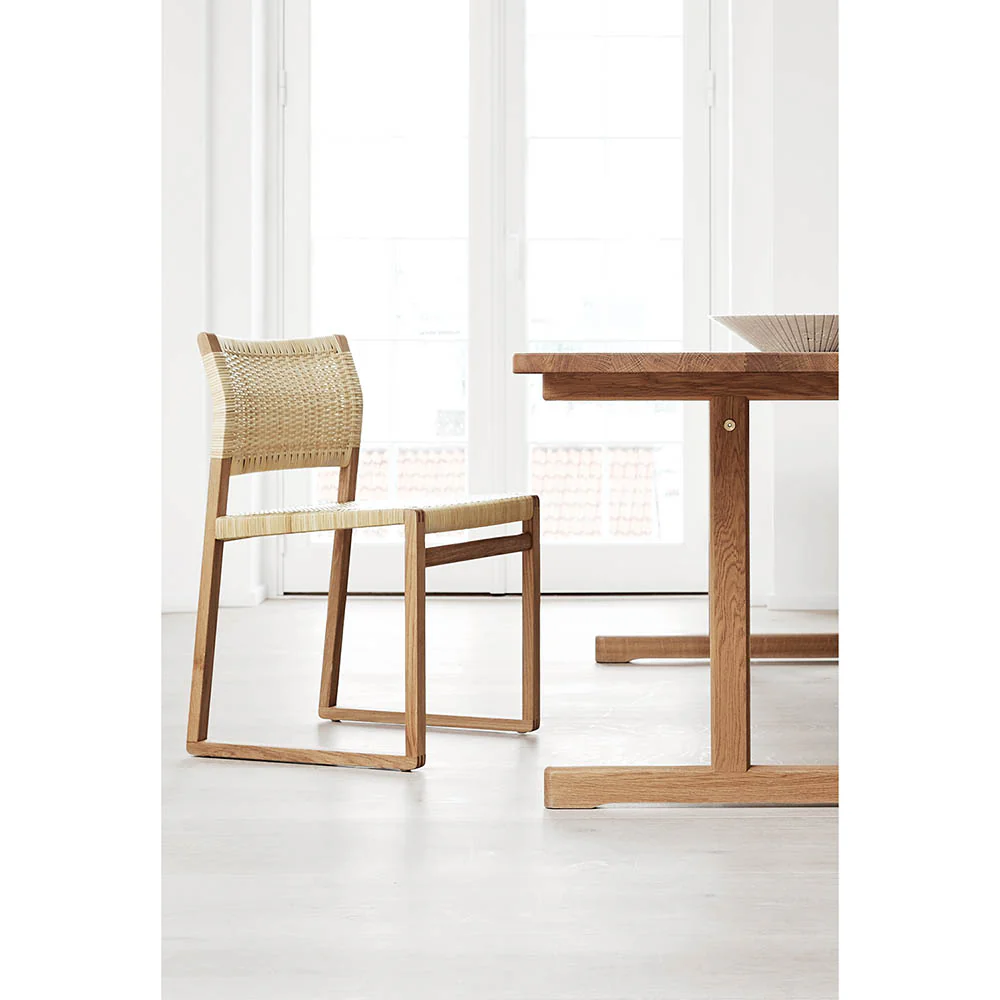 Mogensen BM61 Dining Chair - Cane Wicker - Image 6
