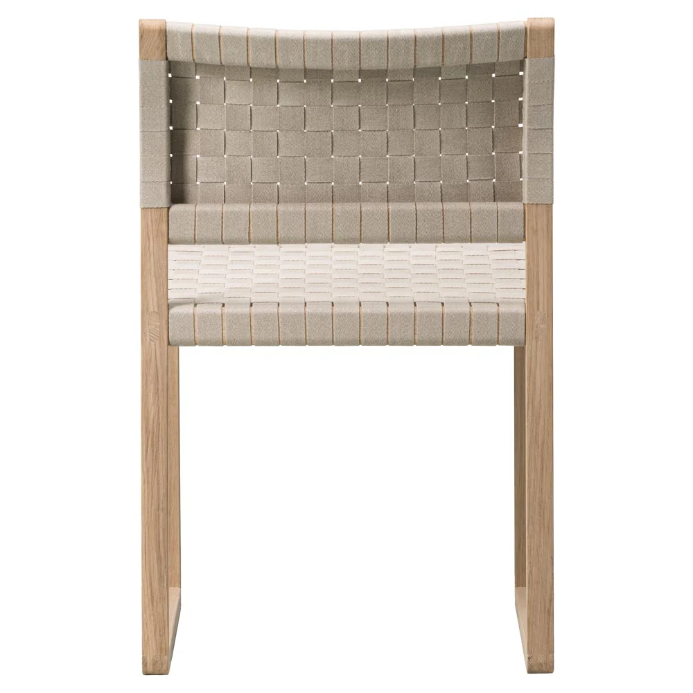 Mogensen BM61 Dining Chair - Natural Linen Webbing - Image 4