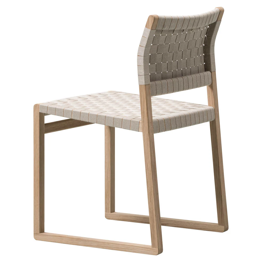 Mogensen BM61 Dining Chair - Natural Linen Webbing - Image 5