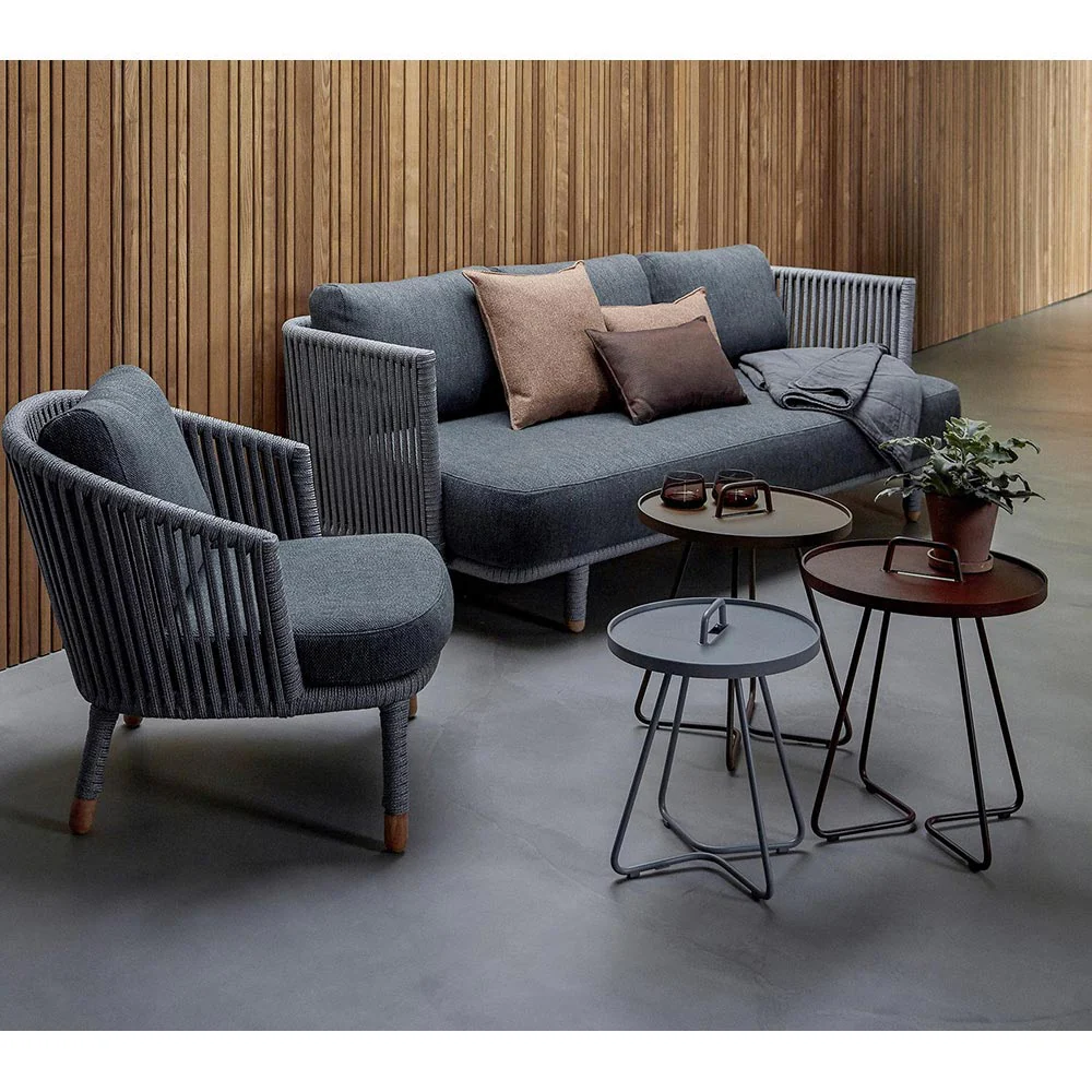 Moments 3 Seater Sofa - Light Brown Scent Cushions - Image 3