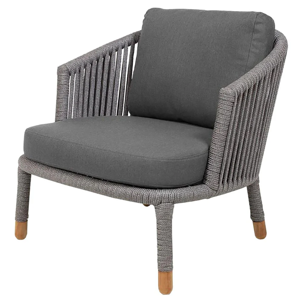 Moments Lounge Chair - Dark Gray Cushions