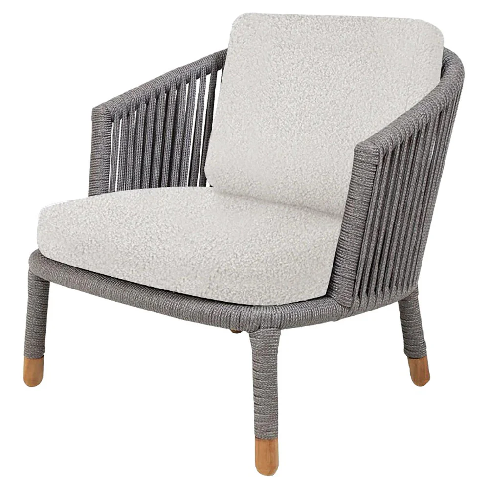 Moments Lounge Chair - White Cushions