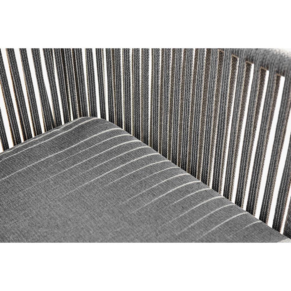 Moments Outdoor 3 Seater Sofa - Gray - Image 2