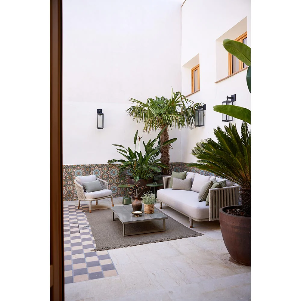 Moments Outdoor 3 Seater Sofa - Gray - Image 5