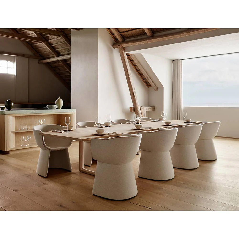 Monolit Dining Chair With Leather Piping - Image 9