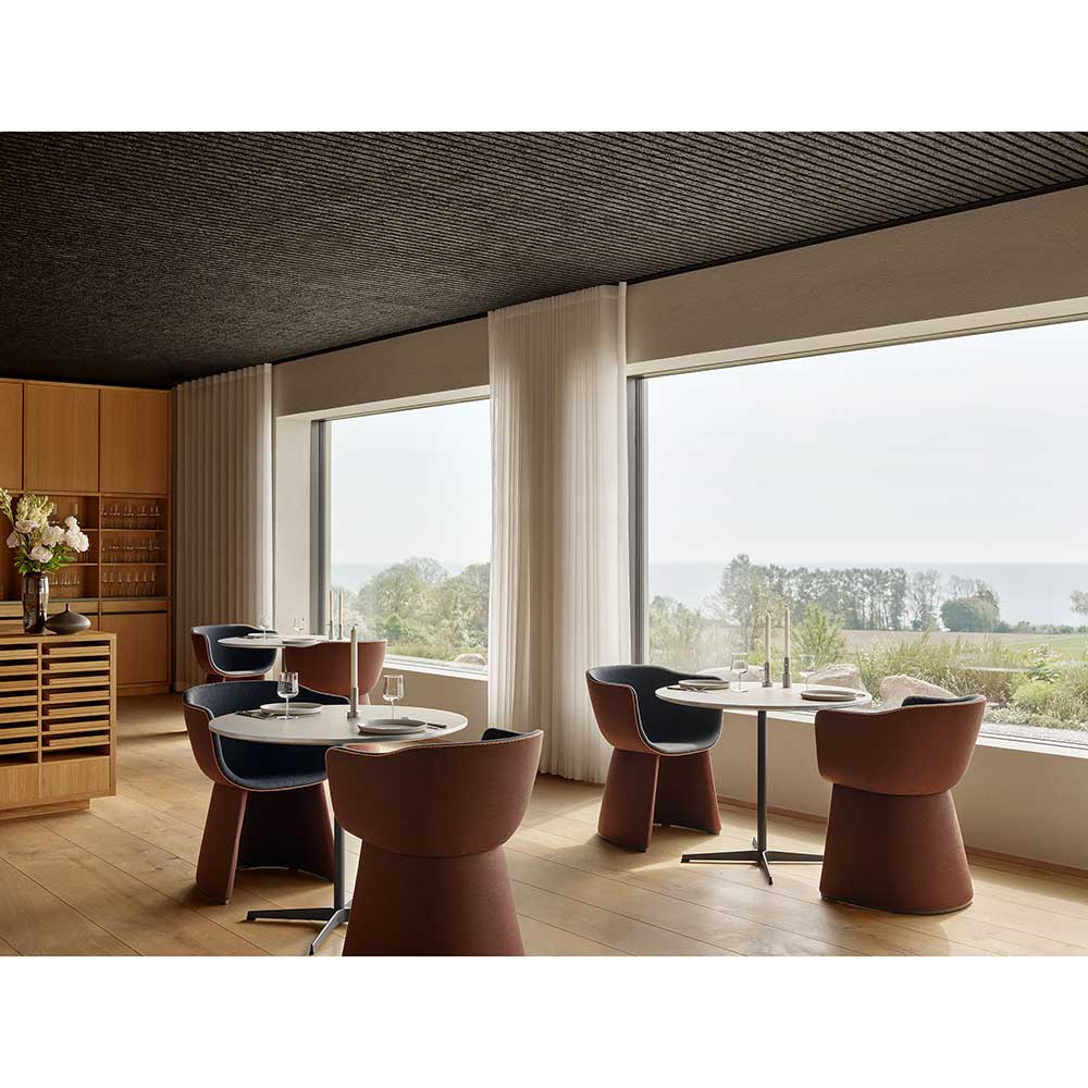 Monolit Dining Chair With Leather Piping - Vidar 182, Sunniva 363 - Image 7
