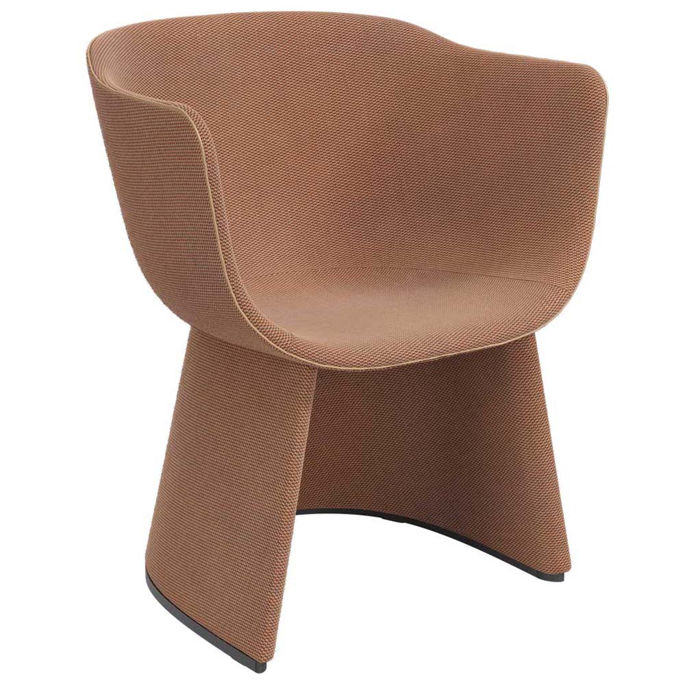Monolit Lounge Chair With Leather Piping - Image 2