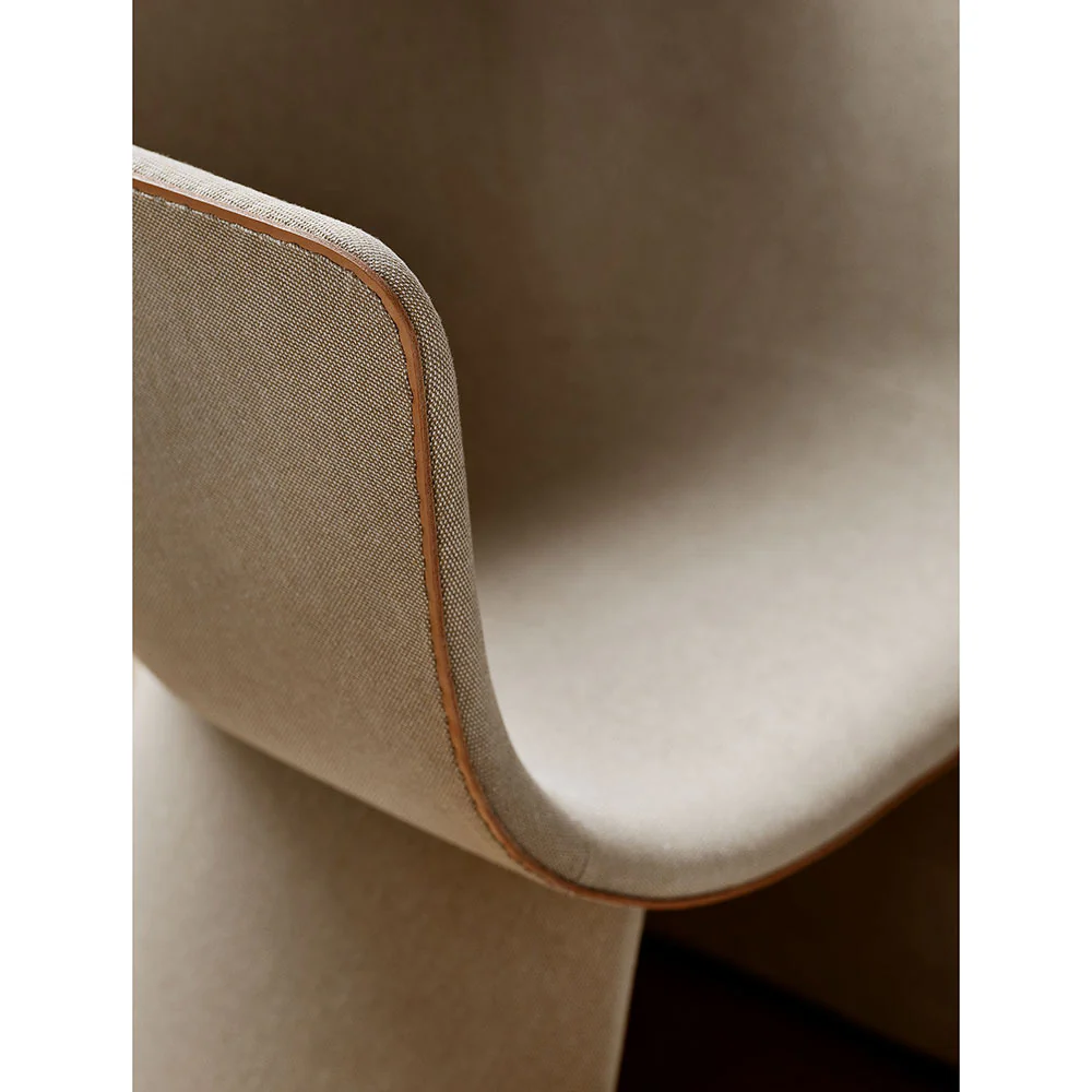 Monolit Lounge Chair With Leather Piping - Image 5