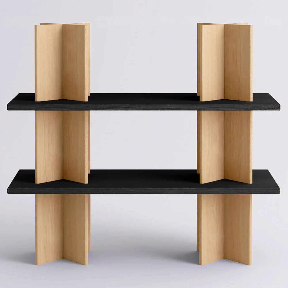 Monument Shelving System 51"W x 46"H - Wood - Image 3
