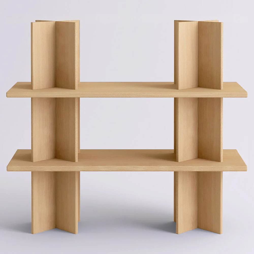 Monument Shelving System 51"W x 46"H - Wood - Image 4
