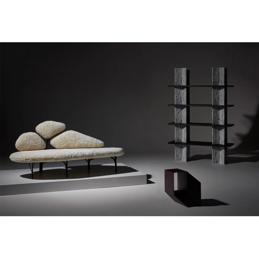 Monument Shelving System 51"W x 78"H - Marble - Image 9