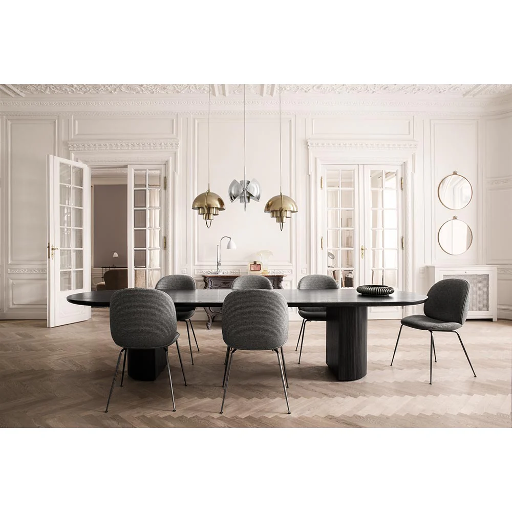 Moon Elliptical Dining Table - Solid Oak - Image 7