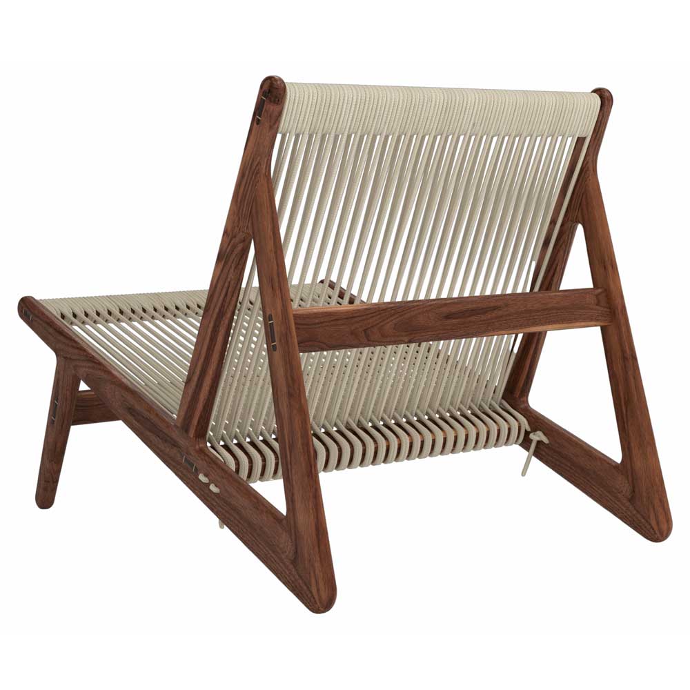 MR01 Initial Chair With Cushion - Walnut - Image 5