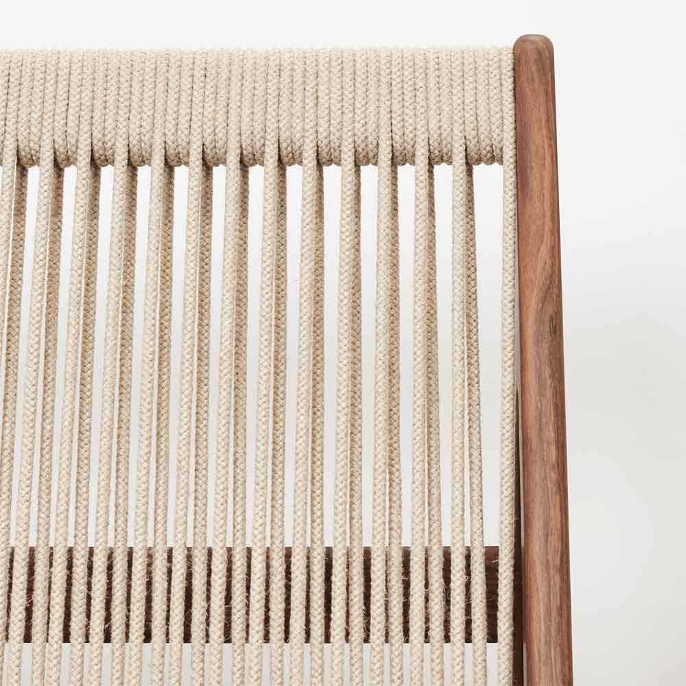 MR01 Initial Chair With Cushion - Walnut - Image 6