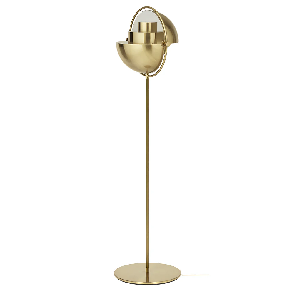 Multi-Lite Floor Lamp - Brass, Brass - Image 3